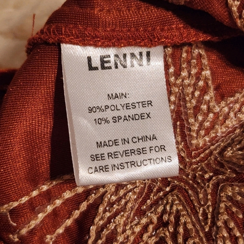 LENNI THE LABEL Chromatic Pants Rust S - Picture 7 of 13